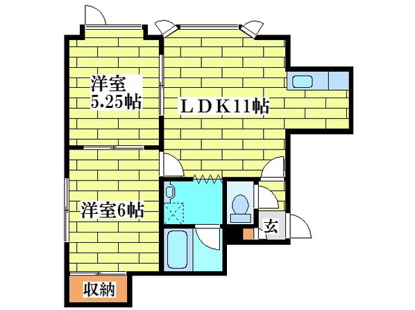 フィギア真栄の物件間取画像